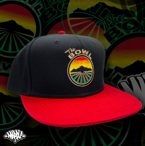 The Bowl Snapback - RED